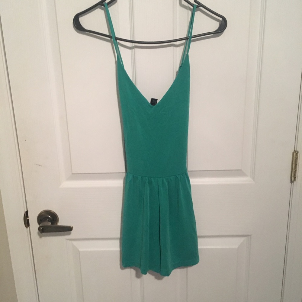 Teal romper